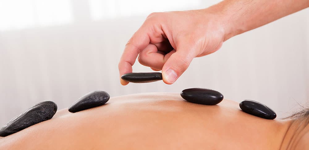 Hot Stone Massage Muscles Joints Aches Chronic Pain Heat Knots Back Neck Shoulder Positivity Relaxation Stiffness Flexibilty