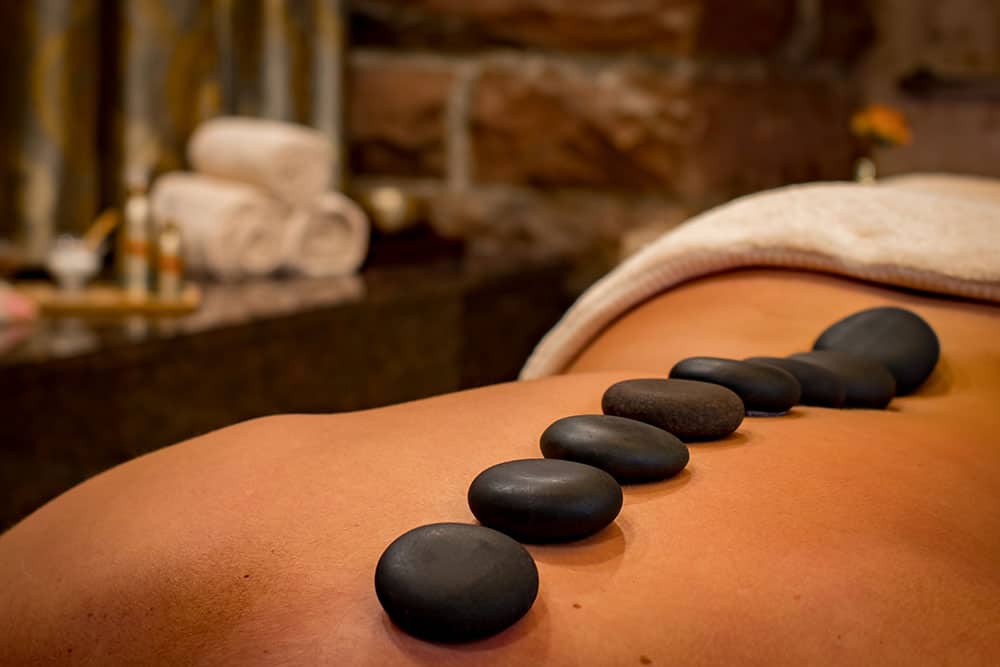 Hot Stone Massage Muscles Joints Aches Chronic Pain Heat Knots Back Neck Shoulder Positivity Relaxation Stiffness Flexibilty
