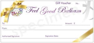 Feel Good Balham gift voucher