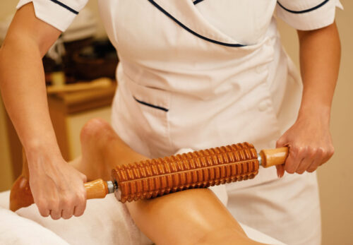 Maderotherapy also known as wood massage at Feel Good Balham