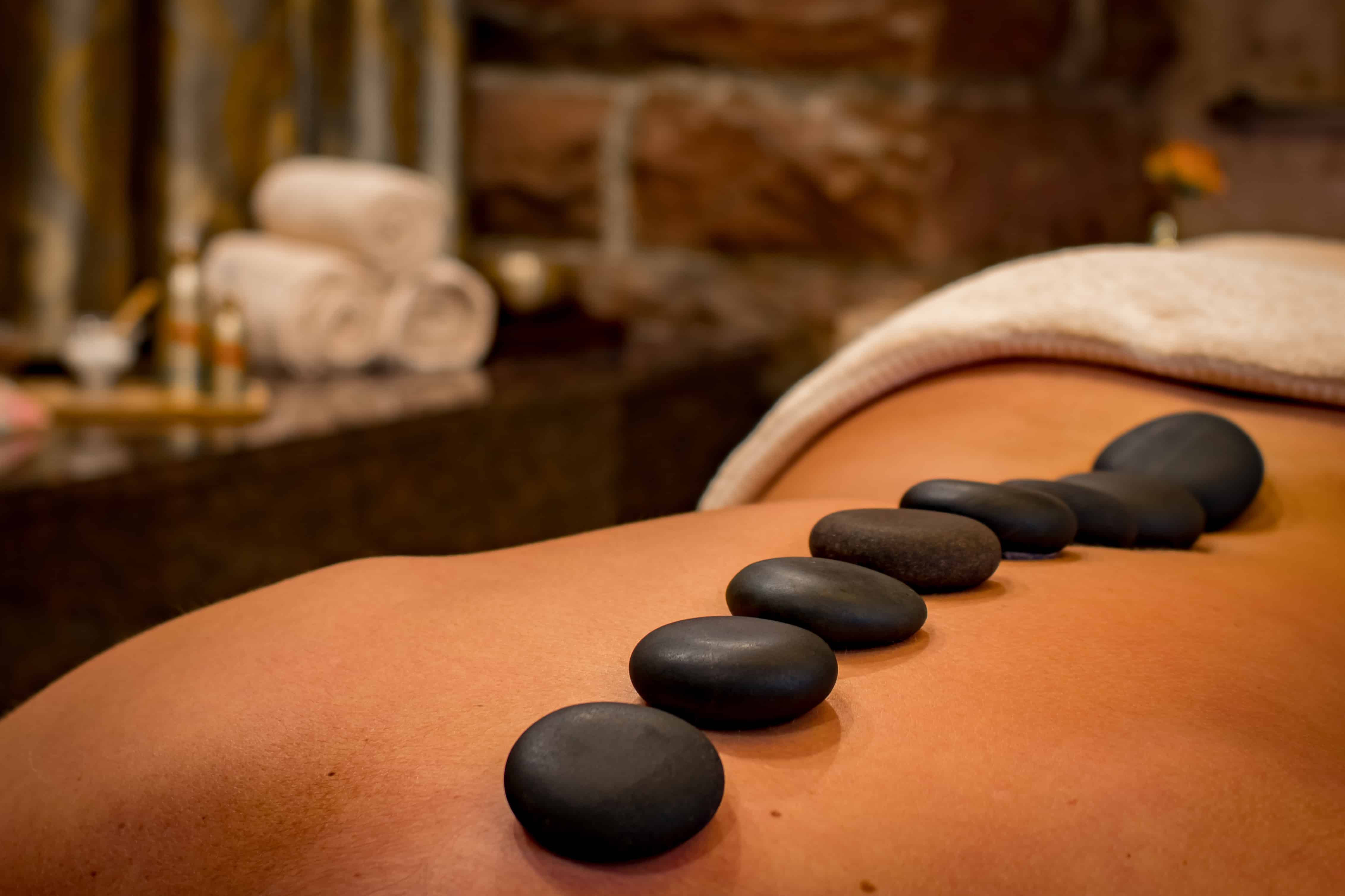 Hot Stone Massage Relaxation Warmth Fatigue Relax Pamper